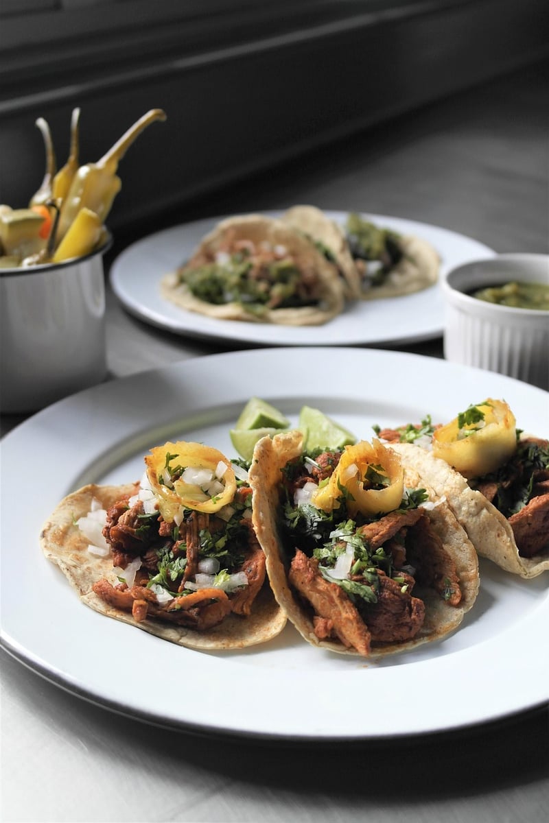 Hawaiian BBQ Pulled Pork Tacos